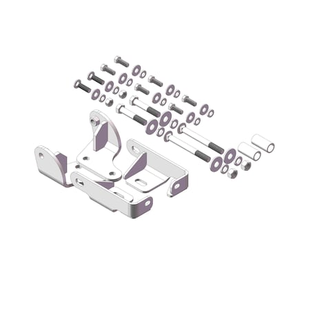 Husky Towing Husky Towing 32556; Custom Bracket; Bolt-On Installation 32556
